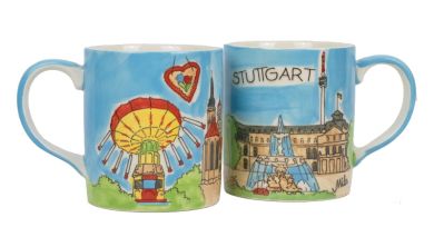 Mila Städtebecher Stuttgart Karussell 