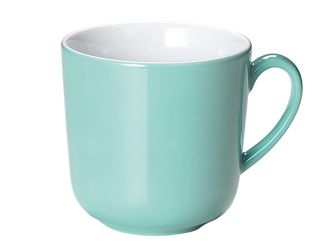 Dibbern Solid Color Türkis Becher mit Henkel 0,32 L 