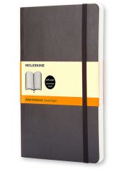 Moleskine Notizbuch L/A5 Liniert Soft Cover Schwarz 