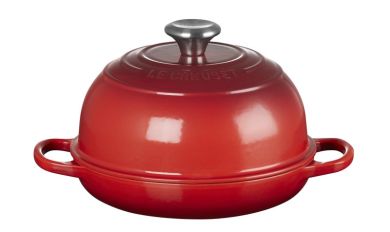 Le Creuset Brot Bräter 24 cm Kirschrot 