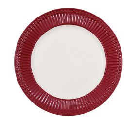Greengate Speiseteller 26,5 cm Alice claret red 