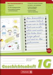 Brunnen Geschichtenheft A5 Lineatur 1G 16 Blatt 