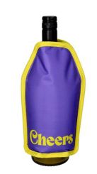 Gift Company Froid Kühlmanschette Motiv: Cheers my dears! lila/gelb 