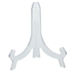 Metaltex Tellerständer gross 18 cm Acryl Transparent 