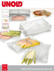 Unold Vakuum-Folienbeutel 28x40 cm 
