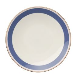 Dibbern Capri Teller 17 cm Blau / Rosé 