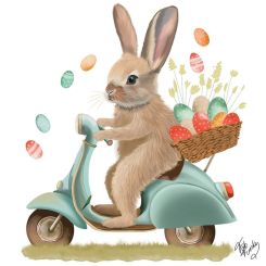 Paperproducts Servietten 25x25 cm Bunny Dash 