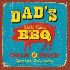 Paperproducts Design Servietten 25x25 cm 20 Stk. Dad's BBQ 