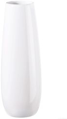 ASA Selection Ease Vase Tropfenform H 25 cm Ø 6 cm weiss Glänzend 