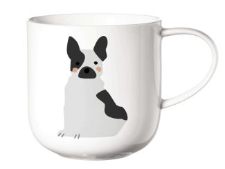 ASA Selection Coppa Henkelbecher French Bulldog Ø 9,2 cm H 9,5 cm 0,4 L Fine 