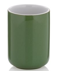 Kela Becher Isabella Keramik blattgrün 10 cm 7,5 cmØ 