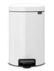 Brabantia Treteimer Newicon 12 L Weiss 