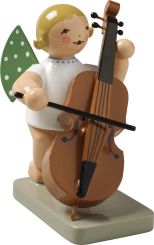 Wendt & Kühn Engel mit Kontrabass 