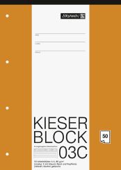 Brunnen Block A4 Kieserblock Lineatur 3 50 Blatt 