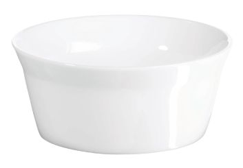ASA Selection 250°C plus Poletto Souffléform rund Ø 10,5 cm H 4,5 cm 0,15 L weiss glänzend 