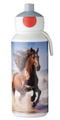 Mepal Trinkflasche Pop-Up Campus 400 ml Wild Horse 