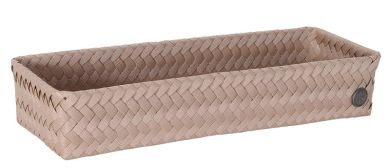 Handed By Korb rechteckig Fit Long caffè latte 