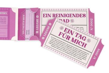 Legami Block mit 24 Gutscheinen Mom 