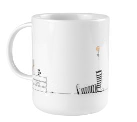 Räder Geschenktasse Garten Ø 8 cm H 10 cm 