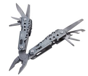 Troika Multifunktions-Werkzeug mit 10 Funktionen matt grau 