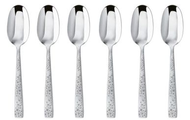 Sambonet Set 6 Mokkalöffel Cometa Edelstahl 18/10 