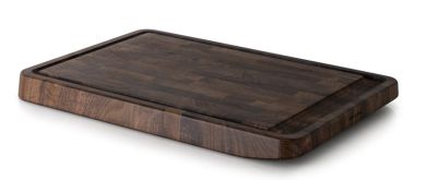 Guzzini Schneidebrett 42x29x3,5cm Walnuss Stirnholz 