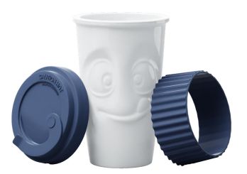 Fiftyeight Products To Go Becher 400 ml Lecker Marineblau 