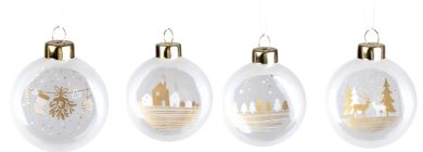 Räder Frostmedaillon 4er Set Ø 5 cm 