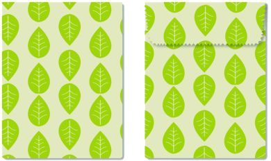 Beeswax Wraps Sandwich & Snack Bag 2tlg. Kids 