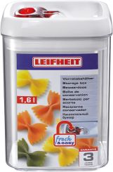 Leifheit Vorratsbehälter Fresh&Easy 1,6 L eckig 
