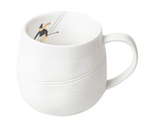 Räder Schneetag Tasse Skifahren D.7,5cm H.8cm 