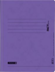 Brunnen Schnellhefter Pressspan violett 