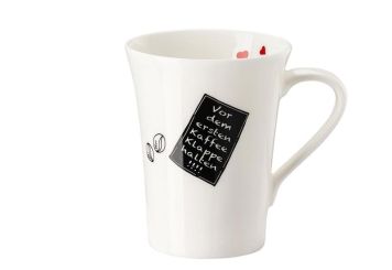 Hutschenreuther My Mug Collection Worte Becher mit Henkel - Kaffee 