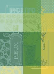 Garnier-Thiebaut Geschirrtuch Mojito Menthe 56x77 cm 