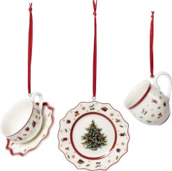 Villeroy & Boch Toy´s Delight Ornamente Geschirrset 3-tlg. 6,3 cm 