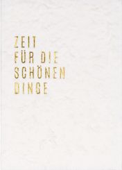 Räder Naturpapierkarte Zeit für die schönen Dinge 