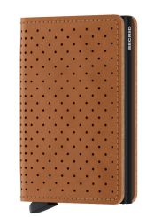 Secrid Slimwallet Perforated Cognac 