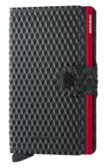 Secrid Miniwallet Cubic Black-Red 