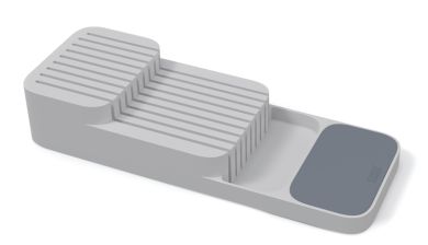 JosephJoseph DrawerStore kompakter zweistufiger Messerordnungshelfer 