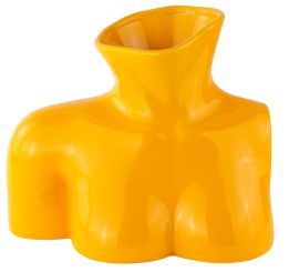 Donkey Vase Arts of Parts Torso Gelb 