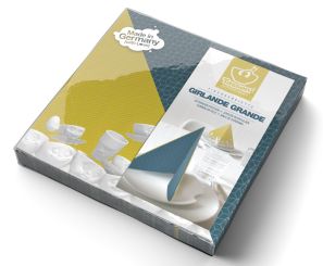 Fiftyeight Products Servietten Lunch 33x33 cm Girlande Grande 