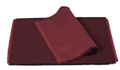 Pichler Tischset 33x48 cm Doppio rot/rubin 