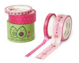 Legami Papier Klebeband Tape By Tape Set Avocado 