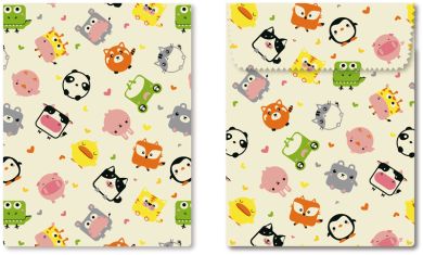 Beeswax Wraps Sandwich & Snack Bag 2tlg. Kids 