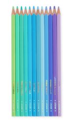 Legami Set mit 12 Buntstiften Live Colourfully Cyan 
