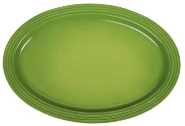 Le Creuset Servierplatte Oval 46 cm Palm 