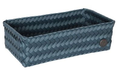 Handed By Basket rechteckig Fit Double Tiny steel blue 