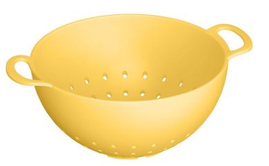 Magu Salatseiher 24cm Natur-Design gelb 