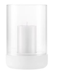 Blomus Windlicht L H 22,5 cm Calma Lily White 