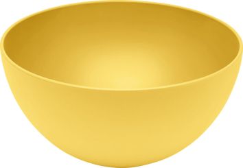 Magu Schüssel 20cm Natur-Design gelb 